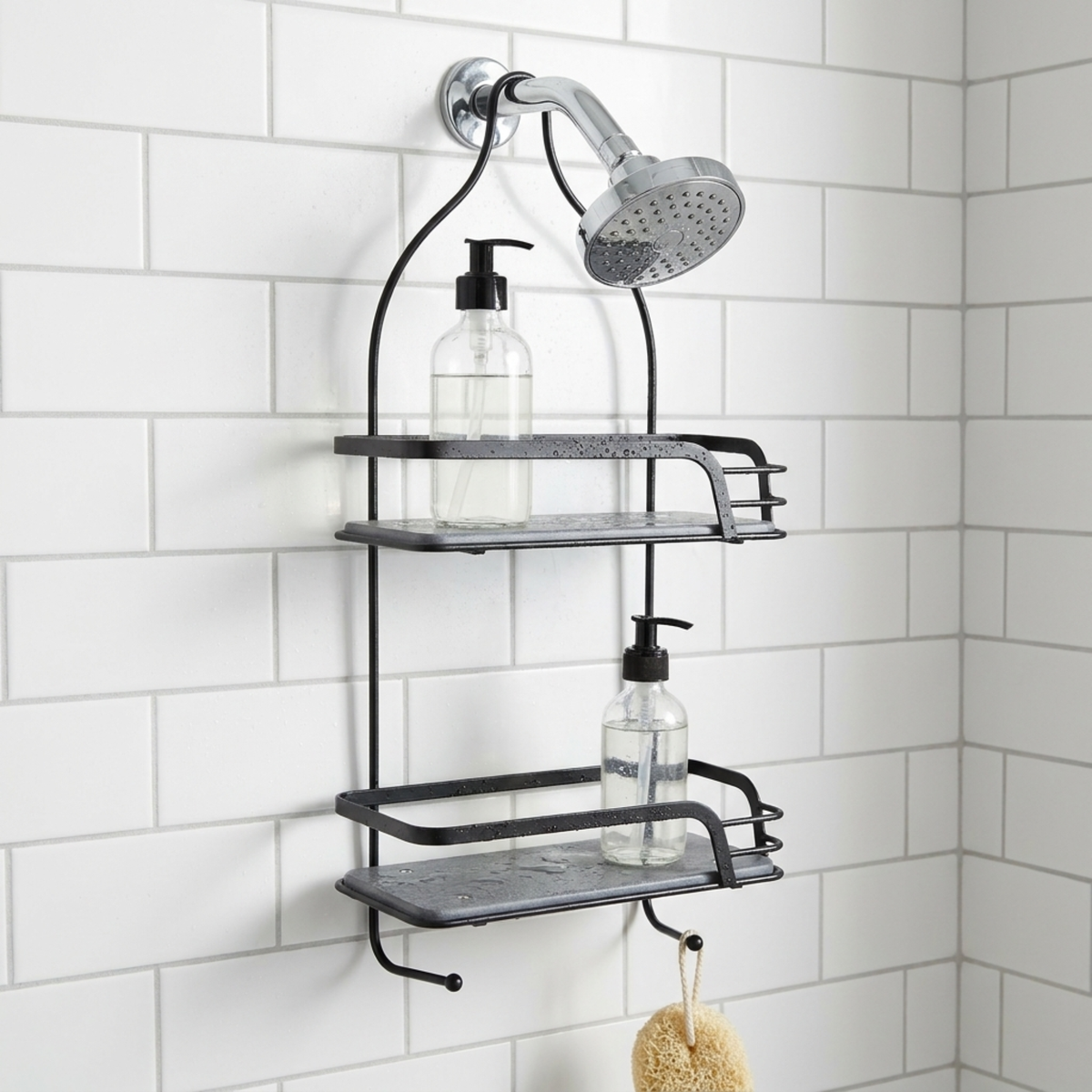 Organizador de Ducha premium con Base de Diatomita