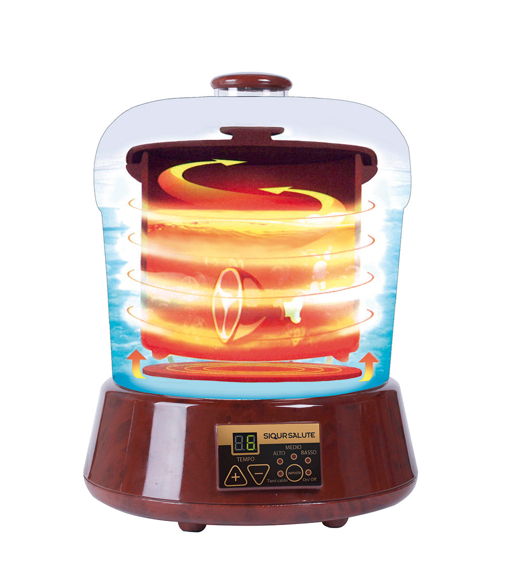 Automatic stew cooking system 0,5 l and 1,8 l